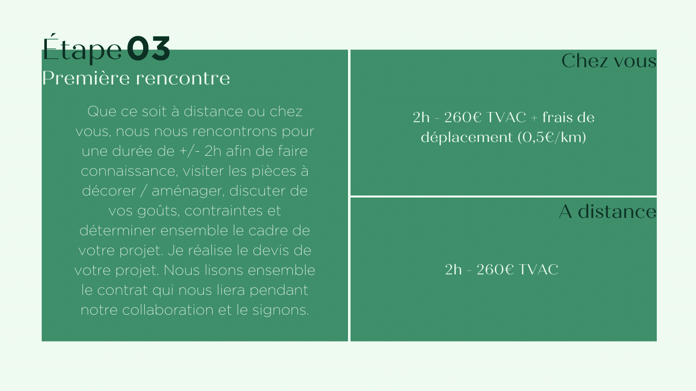 rencontre d'étude de projet par Morgane Lieutenant, organisatrice d'intérieur (office organiser) à Sart-Lez-Spa